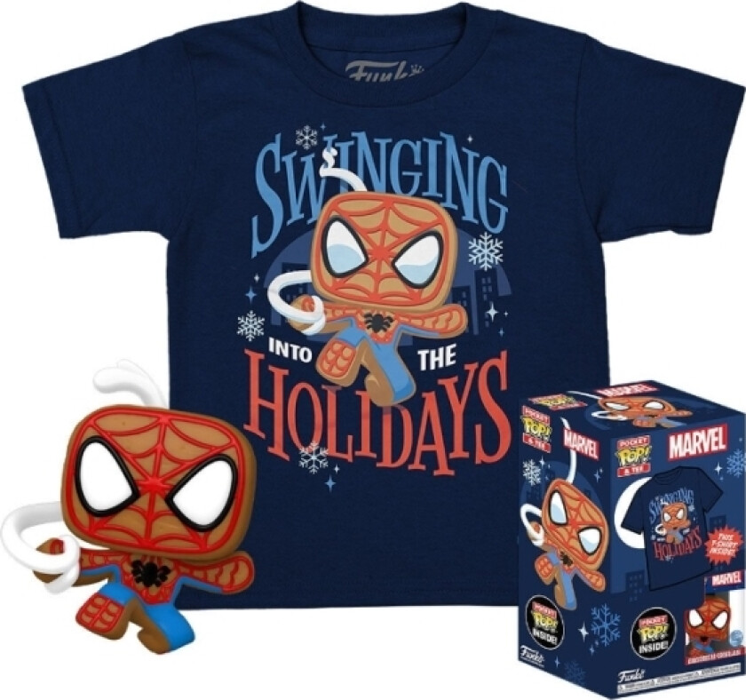 Funko! Pop Mini & Kids Tee Marvel Spidey (Gb) S