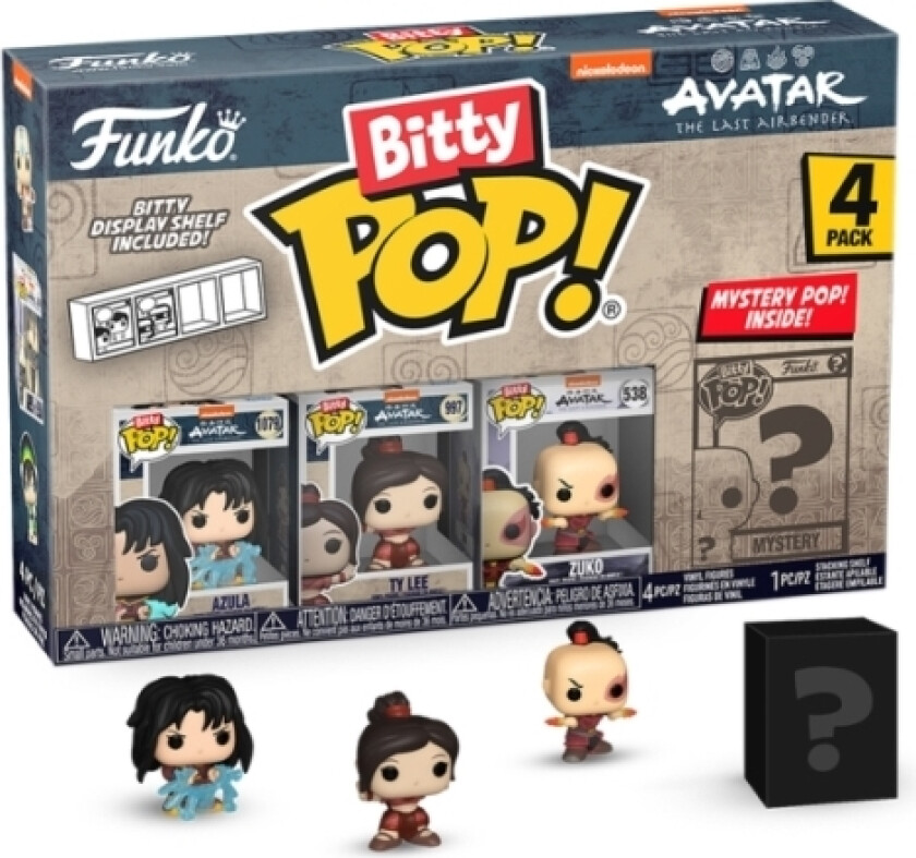 Funko! Bitty Pop 4Pk Avatar Tla Series 2