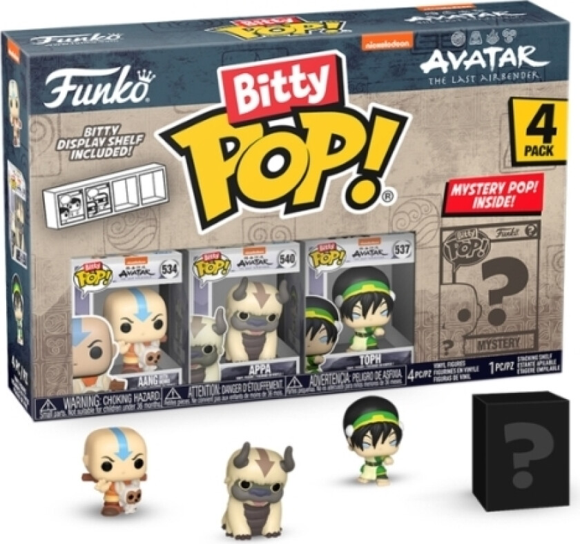 Funko Pop Funko! Bitty Pop 4Pk Avatar Tla- Aang