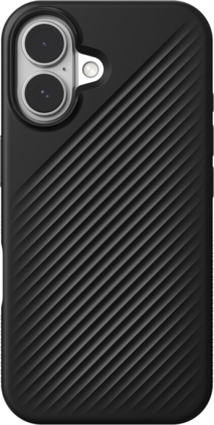 Zagg Luxe Snap - Beskyttelsesboks Baksidedeksel For Mobiltelefon - Magsafe-Samsvar - Svart - For Apple Iphone 16