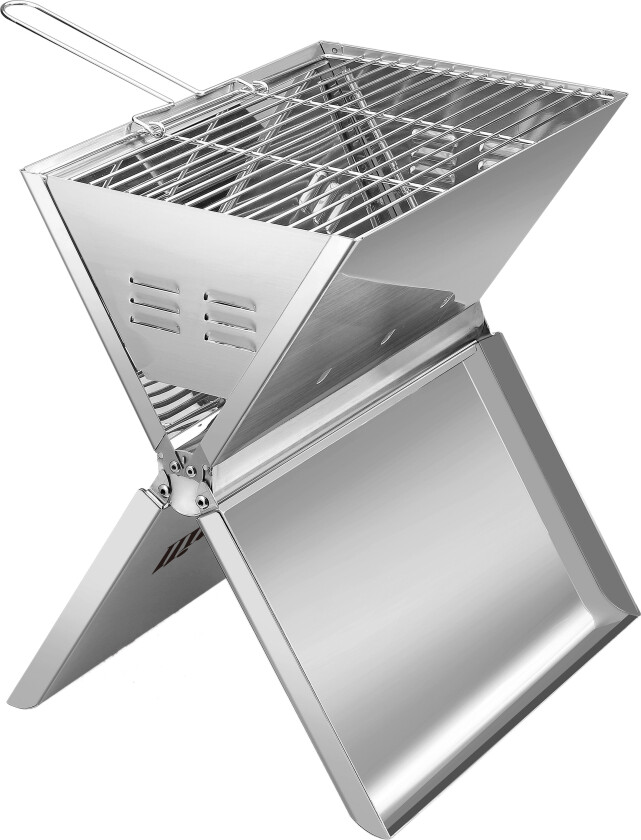 Foldable Grill OneSize, Stainless Steel