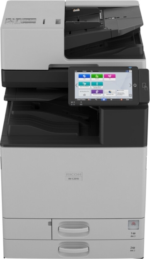 Im C2010a - Skriver - Farge - Laser - A3 - 4800 X 1200 Dpi Inntil 20 Spm (Farge) - Kapasitet: 110 Ark - Usb, Lan