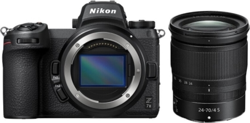 Z 7Ii, 45,7 Mp, 8256 X 5504 Piksler, Cmos, 4K Ultra Hd, Berøringsskjerm, Sort