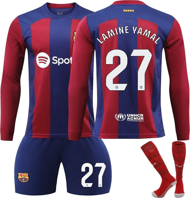 Fotballdrakt Kampdrakt Barn Voksen Barcelona