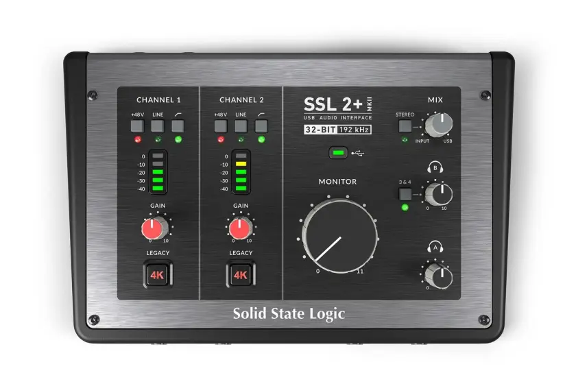 SSL 2+ mkII Lydkort