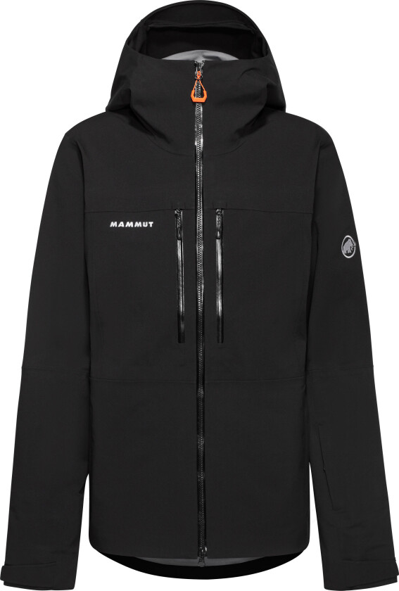 Men's Stoney Hardshell Hooded Jacket Black S
