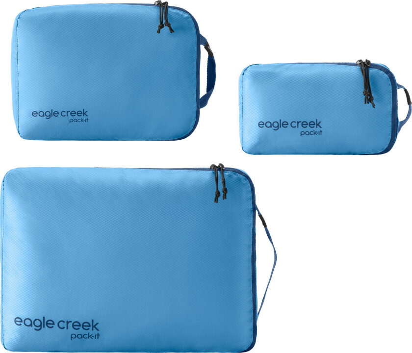 Pack-It Isolate Cube Set XS/S/M Blue Dawn not_defined