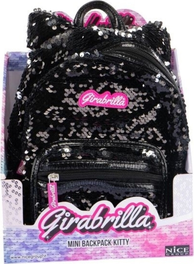 Girabrilla Backpack Kitty Black