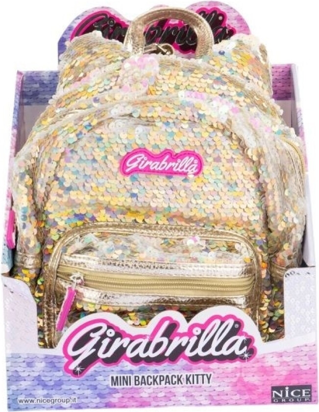 Girabrilla Backpack Kitty Golden