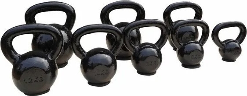 Kettlebell Sko Kettlebell Cast Iron With Rubber Base Toorx 10Kg