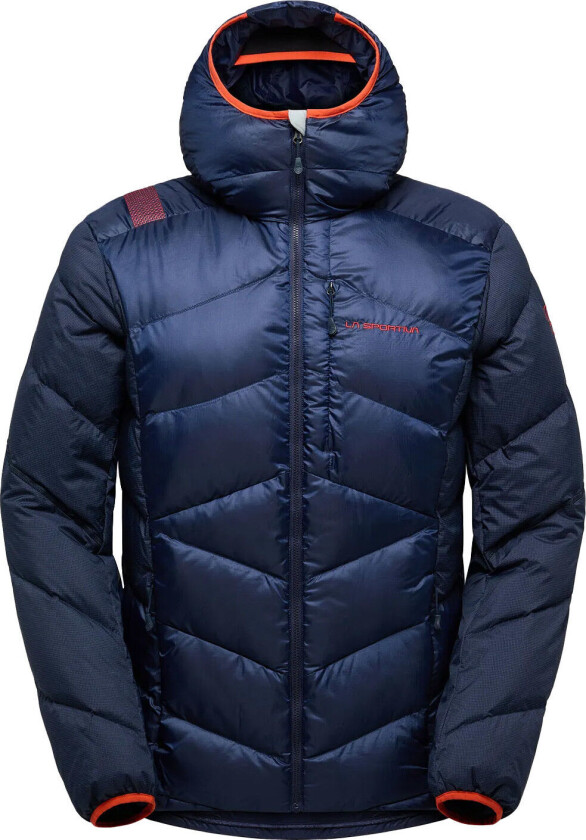 Bivouac Down Jkt M Deep Sea/cherry Tomato XL