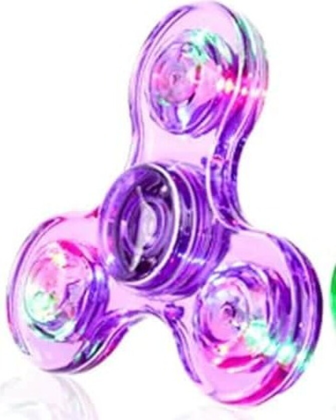 LED Light Up Fidget Spinner Luminous Finger Toy