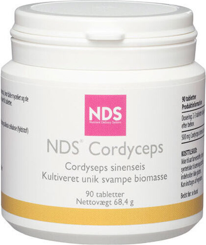 Cordyceps - 90 Tabletter