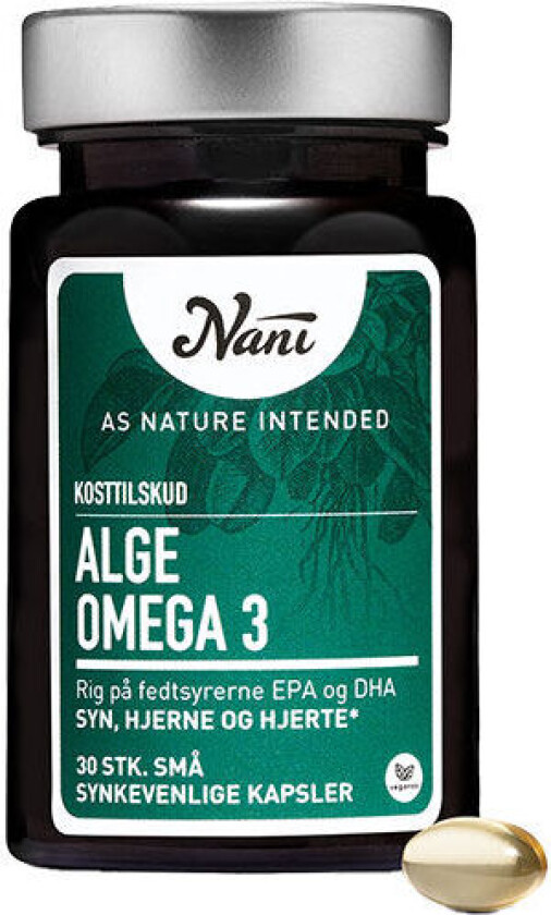 Alge Omega 3 - 30 Kapslar