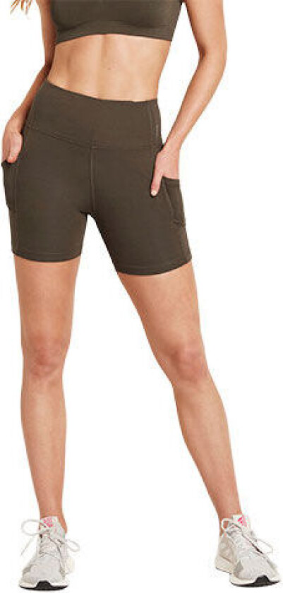 Dame 5 Høytliv Motivate Shorts Dark Olive - 1 Stk