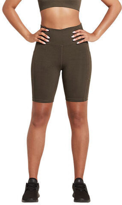 Dame 8 Høytliv Motivate Shorts Dark Olive - 1 Stk