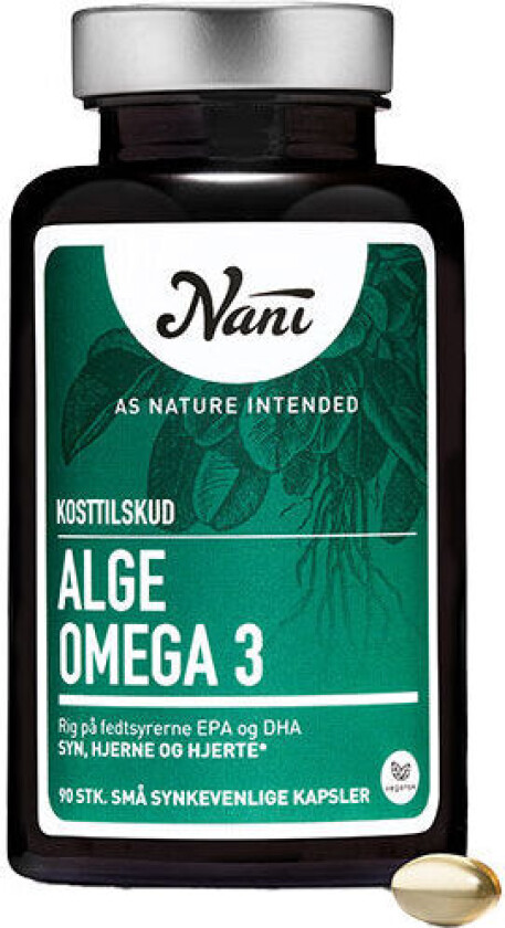 Alge Omega 3 - 90 Kapslar