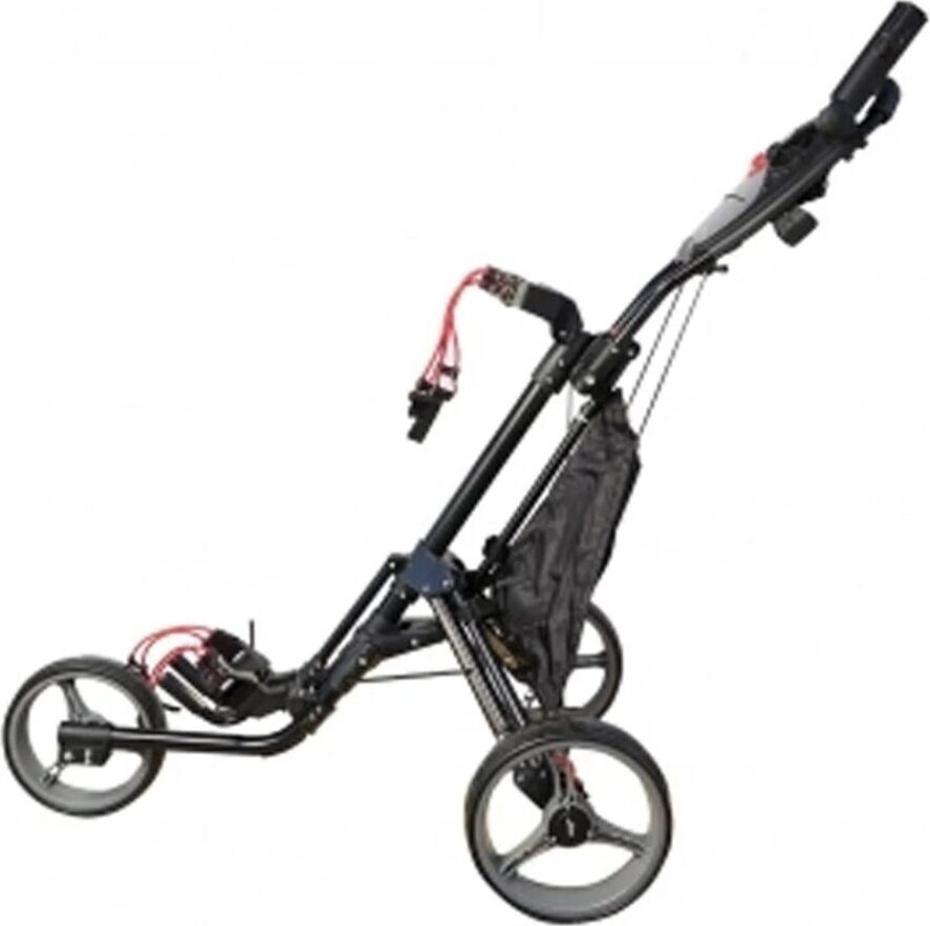 Rg Golf One Click Golftralle 3 Hjul Grå