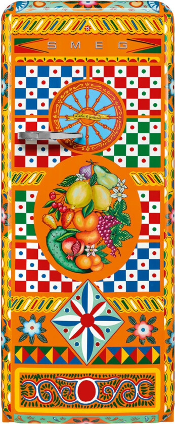 Bilde av FAB28RDGC5 D&G Divinia Cucina frittstående kjøleskap 153 cm