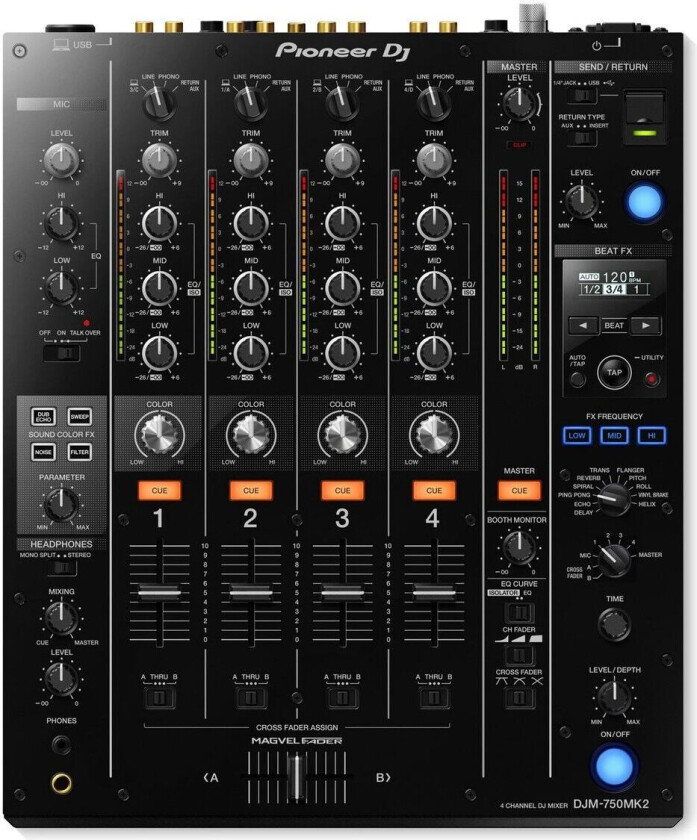 Bilde av M-750 MK2 DJ-mikser