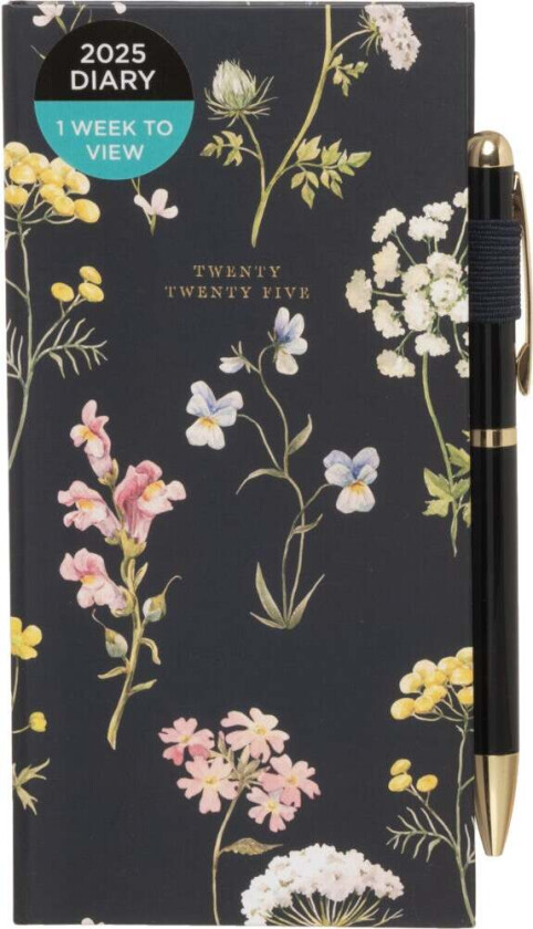 Kalender 2025 Slim Botanical m/penn