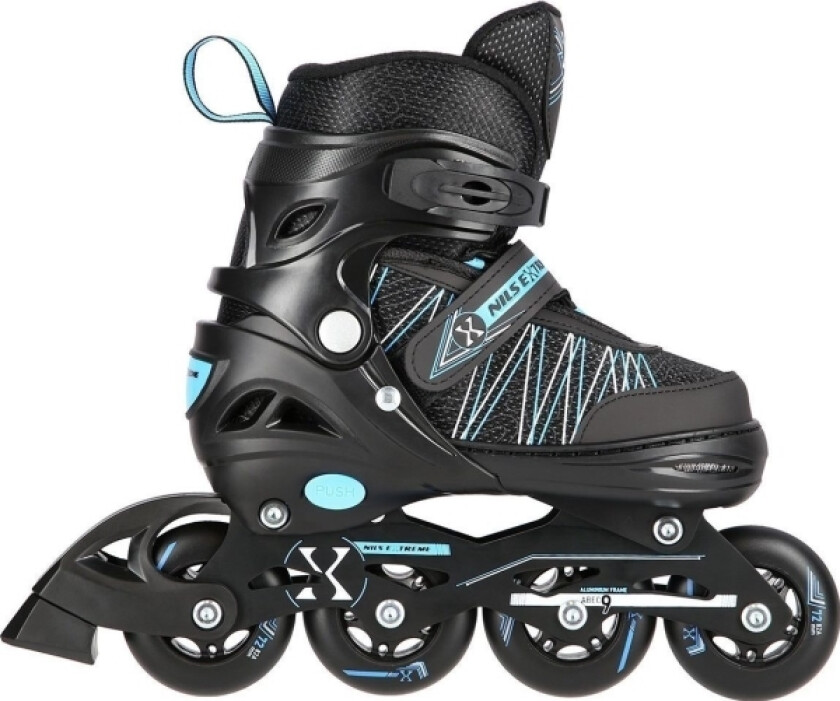 Nils Extreme Nh11912-A Rulleskøyter Med Utskiftbare, Justerbare Sklir, Størrelse 39-42