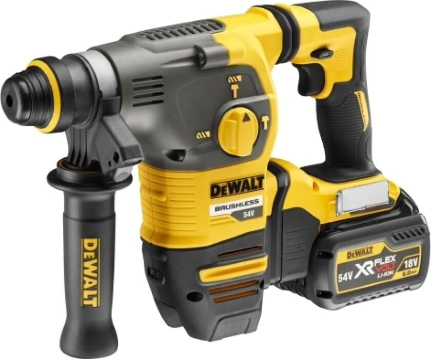 Bilde av Dewalt Dch323t2, Sort, Gult, Børsteløs Motor, 2,8 Cm, 1,3 Cm, 2,6 Cm, 4 Mm