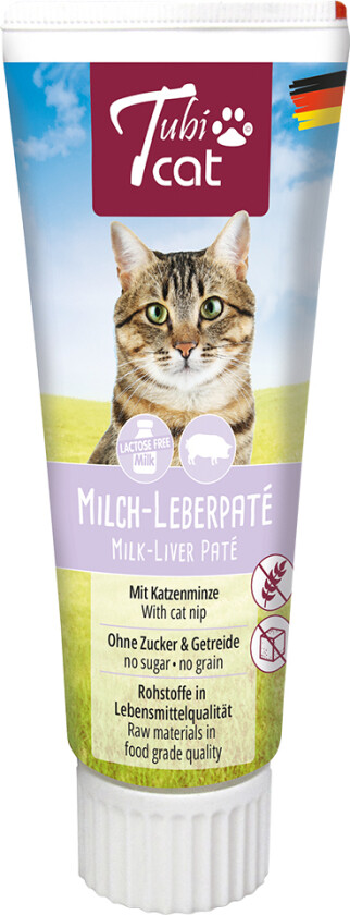 Tubicat melkepostei med kattemynte - Sparepakke: 3 x 75 g