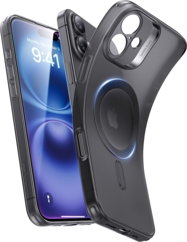 Esr Zero Halolock Case Mobiltelefon Backcover Apple Iphone 16 Sort Magsafe-Kompatibel