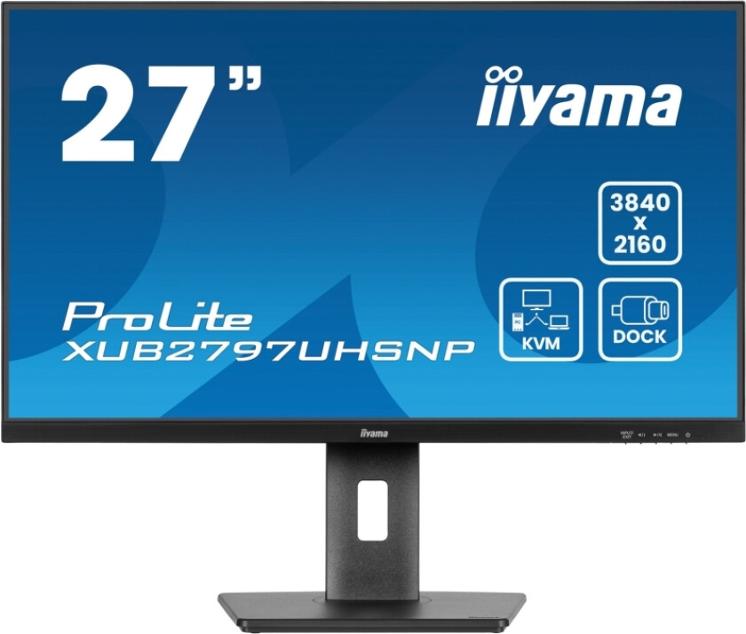 Prolite Xub2797uhsnp-B1 - Led-Skjerm - 27" - 3840 X 2160 4K - Ips