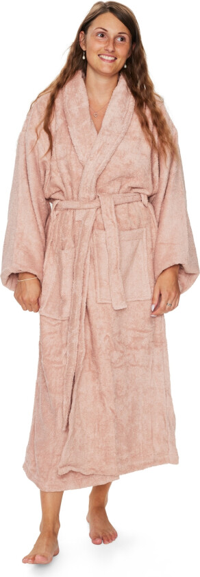 Morgenkåpe - bambus - Str. L/XL - Badekåpe - Light Rosa - Excellent By Borg