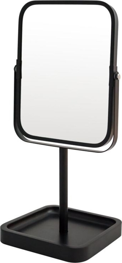 Sminkespeil - Urban Bad - Klassisk sort - Høyde på 35 cm