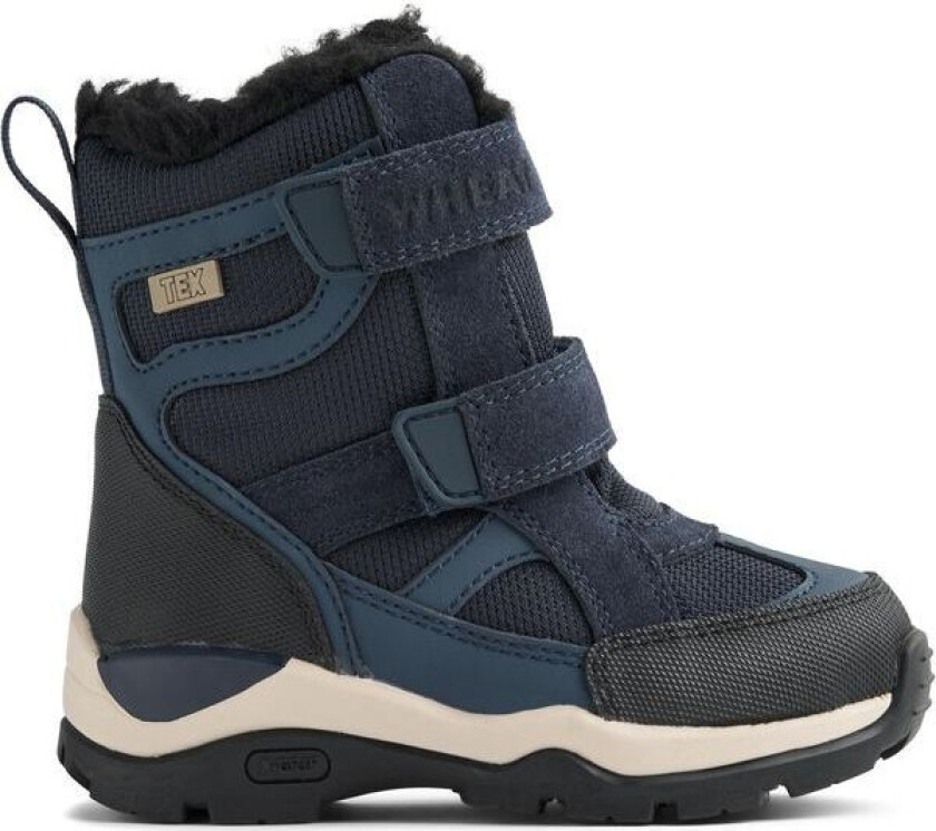 Wheat Trailor Tex vintersko til barn, navy