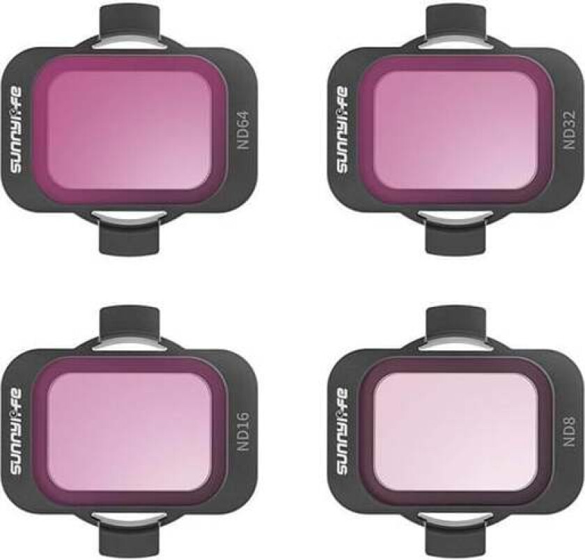set of 4 ND filters 8/16/32/64 for DJI Avata 2