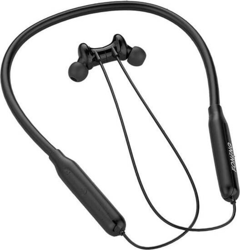 Wireless neckband earphones BL34 (black)