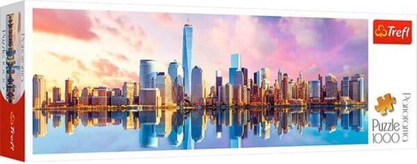 Puzzle - Panorama - Manhattan (1000 pieces) Gulv