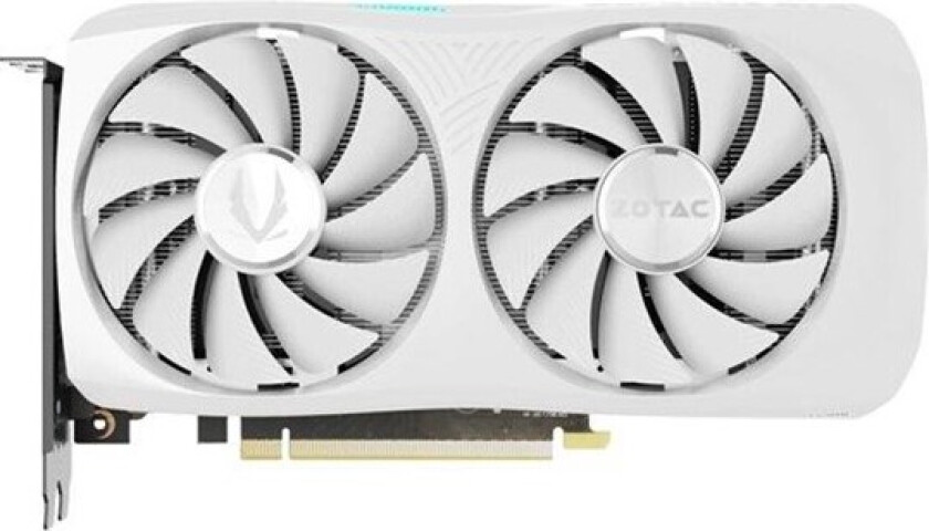 GeForce RTX 4070 White - 12GB GDDR6 RAM - Grafikkort