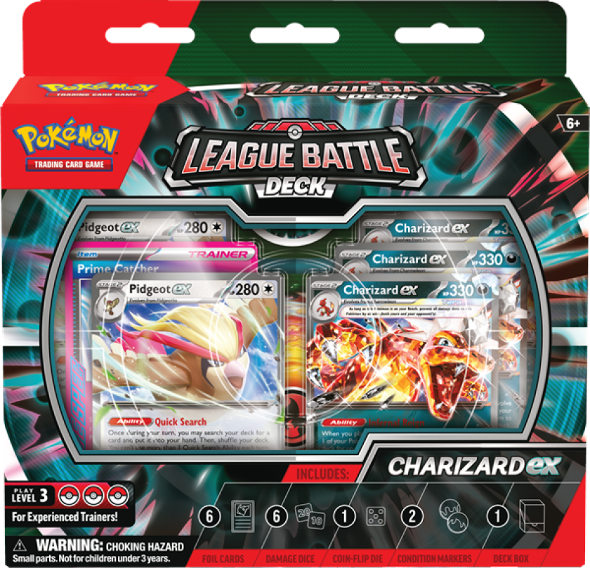 TCG Charizard ex League Battle Deck