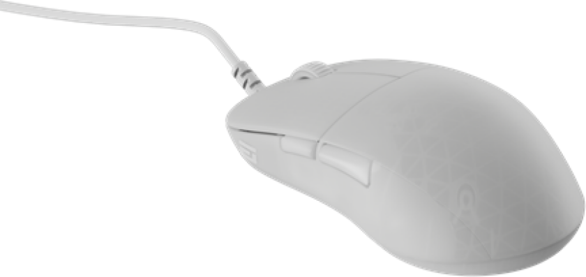 XM2 8k - White Frost - Gaming mus - Optisk - 5 - Hvit