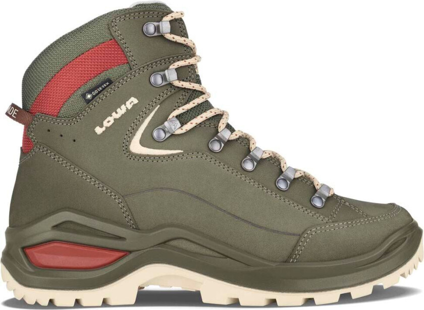 LOWA Women's Renegade Evo Gore-Tex Mid Green 37.5
