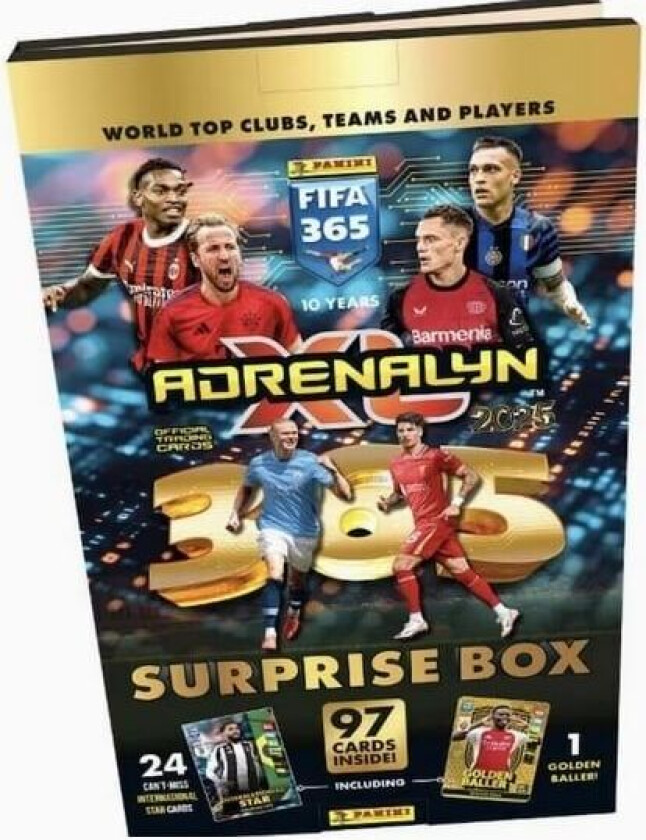 Julekalender Fotballkalender Adrenalyn adventskalender