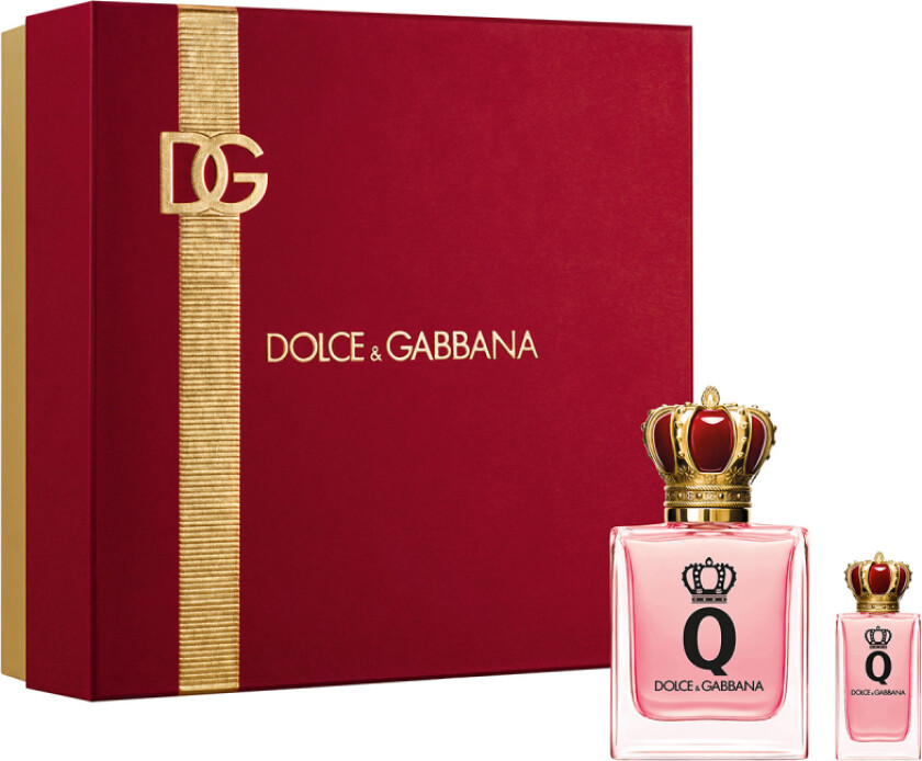 Gift Set Q by Dolce&Gabbana EdP + Miniature EdP (55 ml)