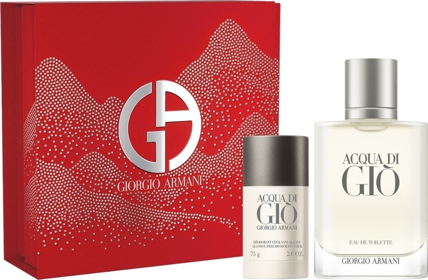 Acqua di Giò Eau de Toilette Holiday Gift Set 2pcs