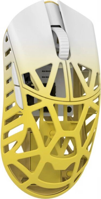 Wlmouse Beast X Mini Trådløs Spillmus - Hvit/gul