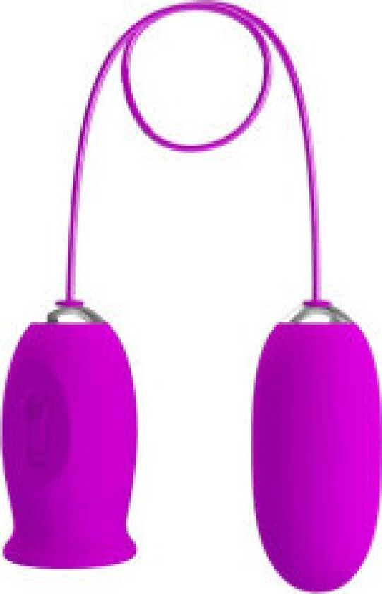 Pretty Love - Daisy Dual Egg Oppladbar Vibrator Lilla