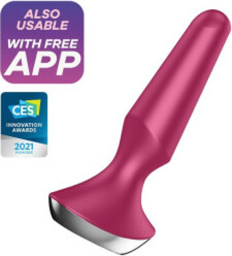 Satisfyer - Plug Ilicious 2 Plug Vibrator Berry