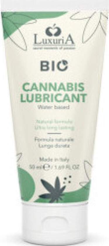 Intimateline - Luxuria Bio Cannabis vannbasert glidemiddel 50 Ml