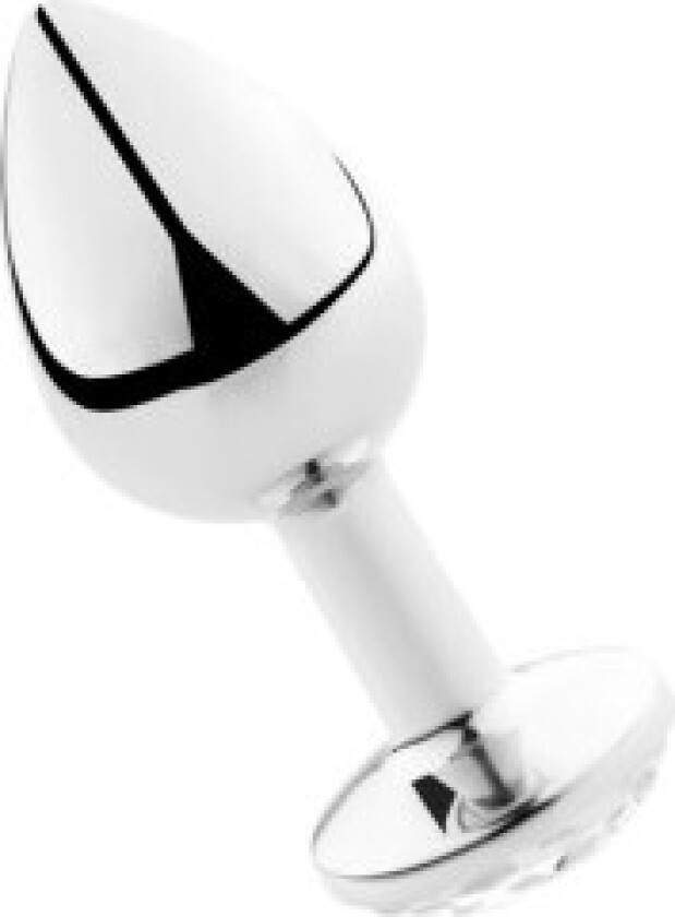 Secretplay - Plugg Anal Transparent Aluminium 7Cm