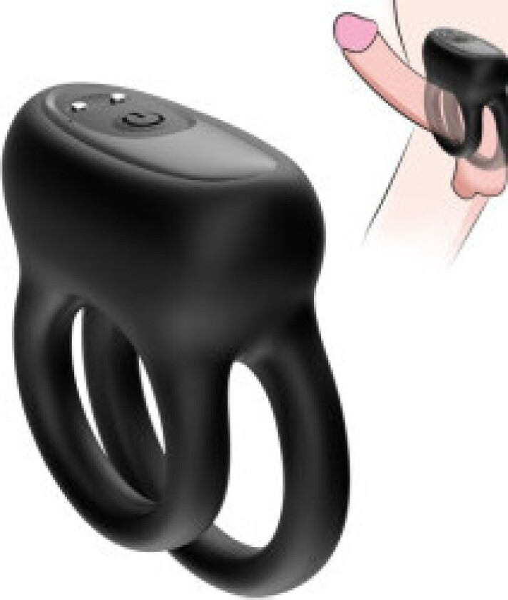 Armony - Double Ring Vibrator Black