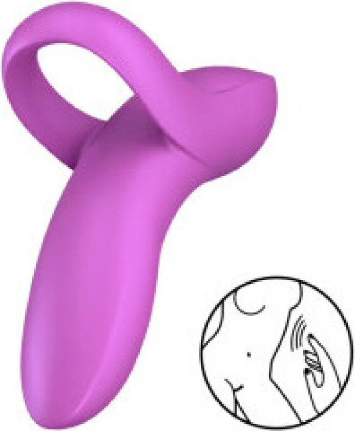 Satisfyer - Bold Lover Finger Vibrator Rosa